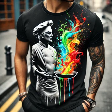 The Steaks Are High! T-Shirt Man Wear Your Taste: Trendy Tops for Culinary Lovers